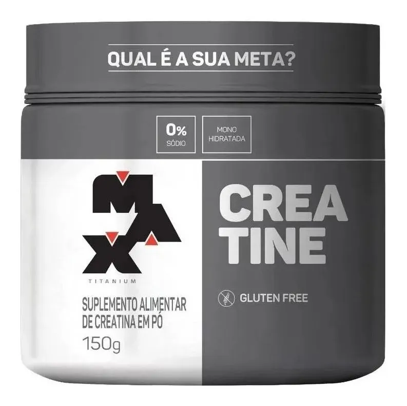 Creatina Monohidratada 100% Pura - Max Titanium