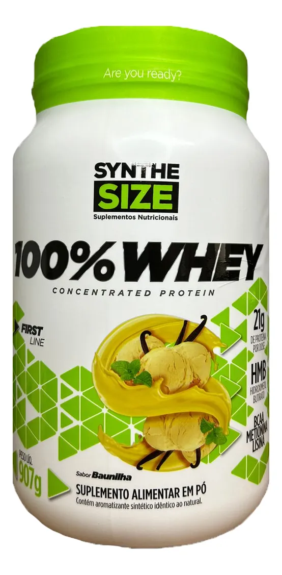 Whey Protein Concentrado 100% Whey Synthesize
