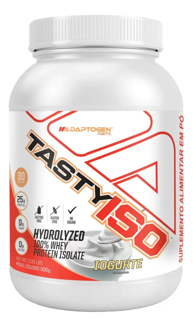 Tasty Iso Adaptogen Whey Protein Isolado Hidrolisado 