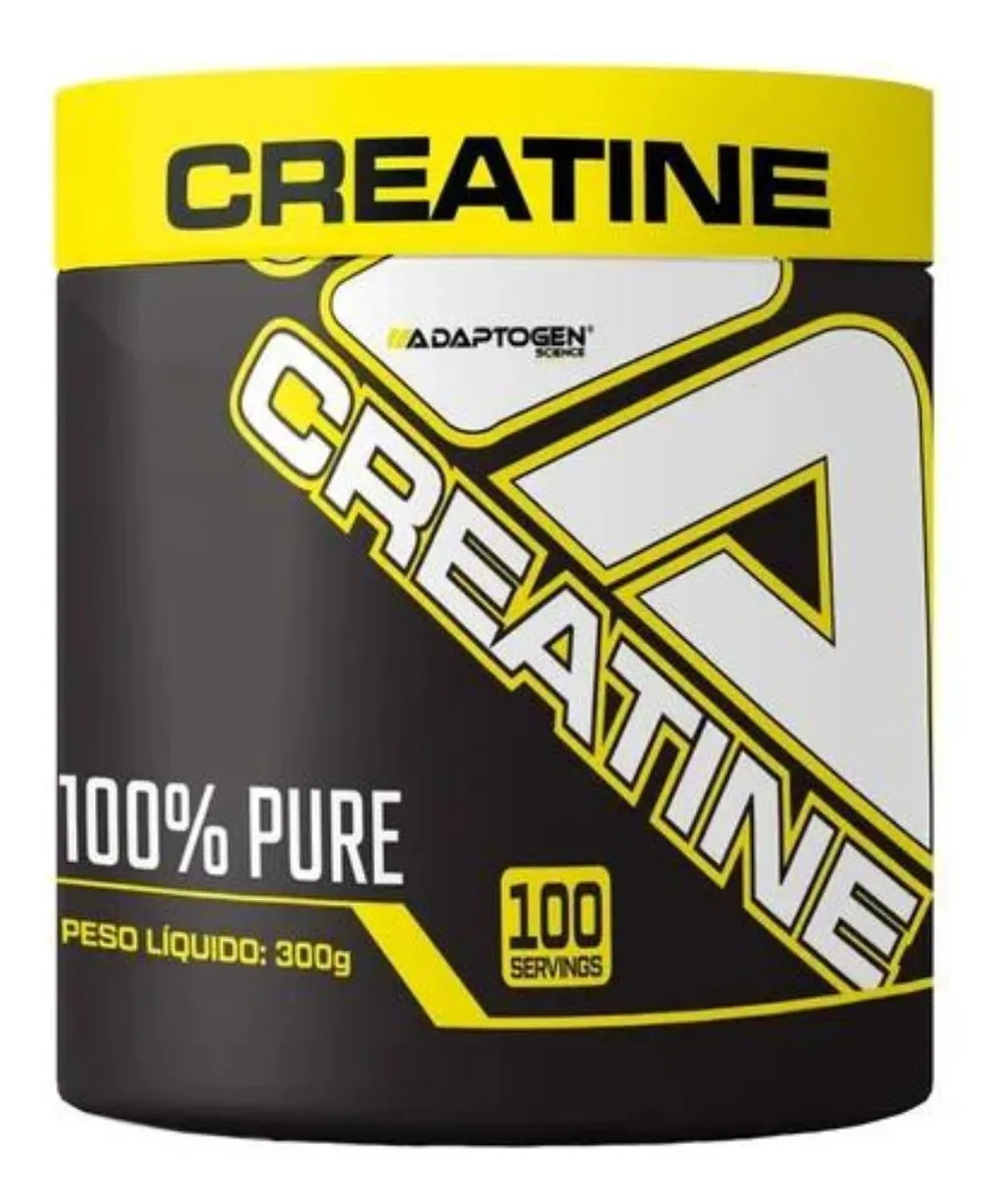 Creatina Platinum 300g Adaptogen Science - 100% Pura