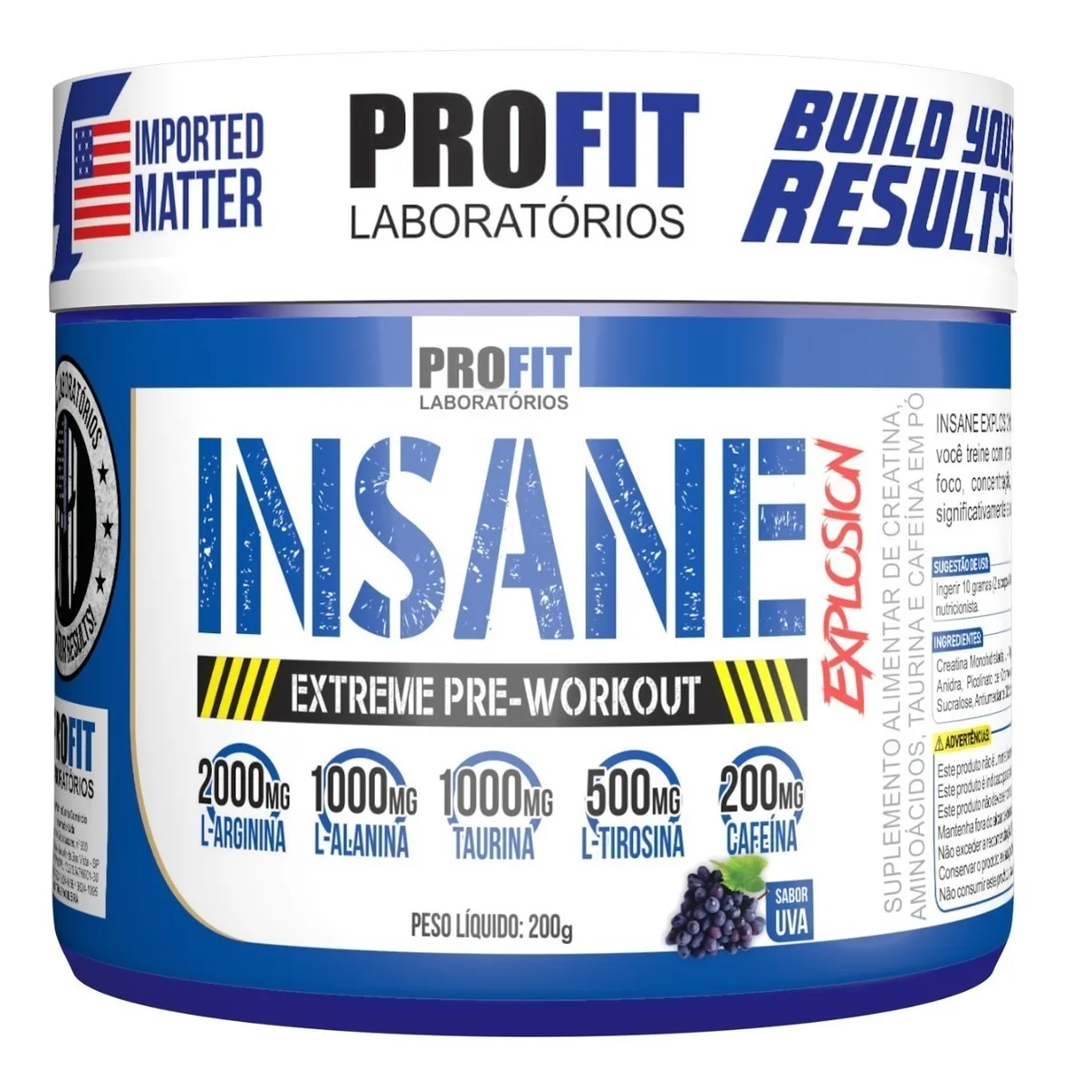 Pré Treino Insane Explosion - Profit 