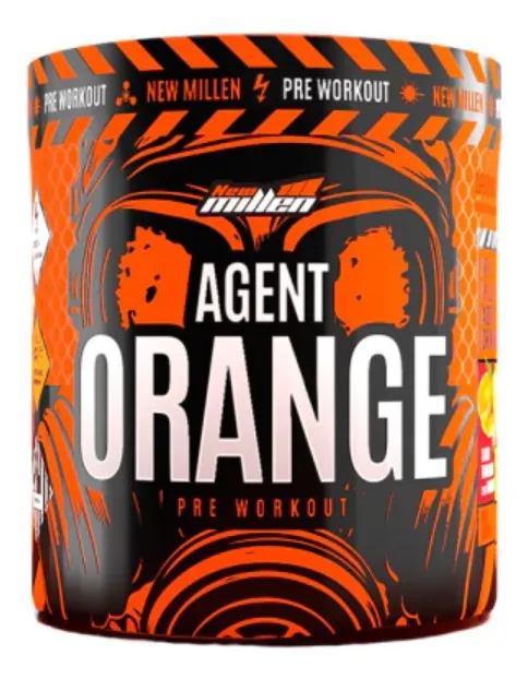 Pré-Treino Agent Orange New Millen