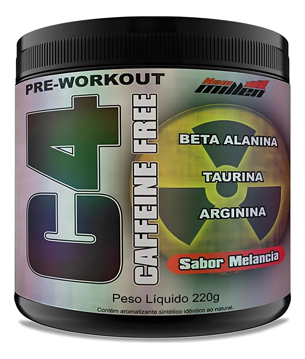 C4 Caffeine Free Pré Workout Sem Cafeína - New Millen