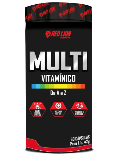 MULTIVITAMINICO 60 CAPS - RED LION