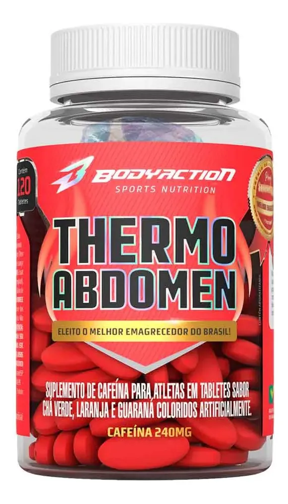 Termogênico 60 Cápsulas Thermo Abdomen - Body Action