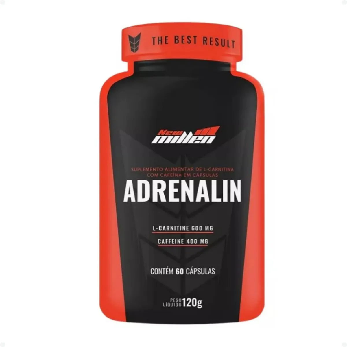 Termogênico Adrenalin Cafeína L-carnitina 60caps