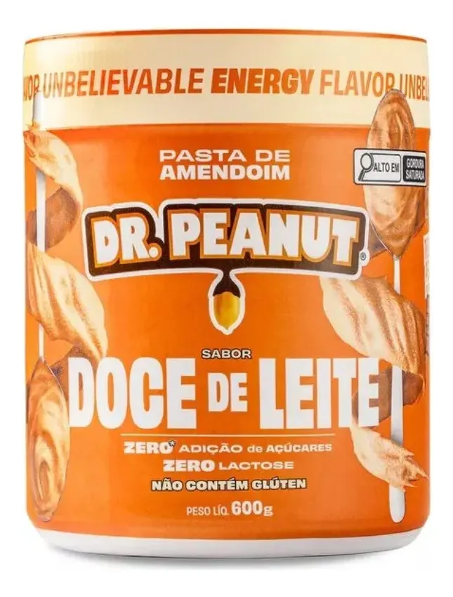 Pasta De Amendoim Doce De Leite Com Whey Protein