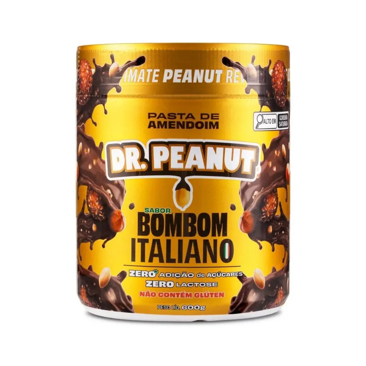 Pasta De Amendoim Com Whey Protein 250g Dr Peanut