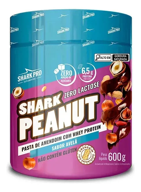Pasta De Amendoim Sabor  Shark Pro